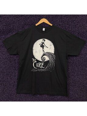 The Cure Robert Skellington Poster New Wave Band T-Shirt XL